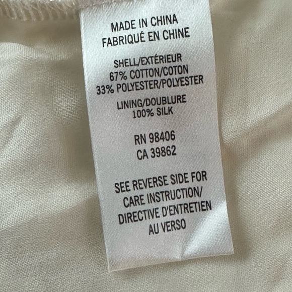 Theory sheer White lace Delva Exhibit pleated maxi skirt - Picture 7 of 9